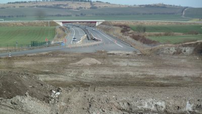 Autobahn Ende A 71