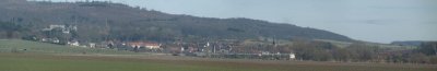 Beichlingen mit Schloss und Kirche